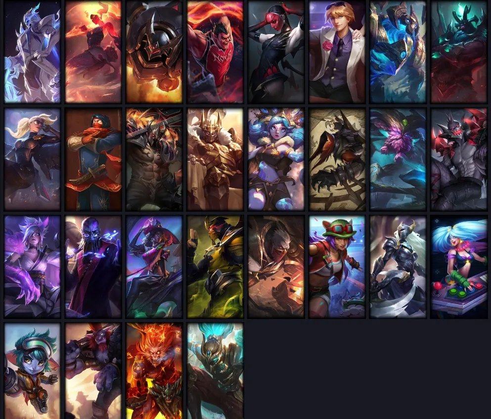 【EUW】⸱ 🪹 28 Skin⸱ 🪻 79 Champ⸱ 🟠 Unranked⸱ 🧃 58 RP⸱ 🗞️ Email Access⸱ 🪔 2025 Ready⸱ 🧯 4869 BE⸱ 🪆 Honor 3⸱ 🧭 Level 81